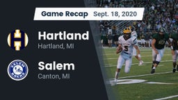Recap: Hartland  vs. Salem  2020