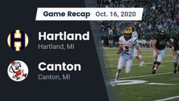 Recap: Hartland  vs. Canton  2020