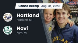 Recap: Hartland  vs. Novi  2023