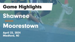 Shawnee  vs Moorestown  Game Highlights - April 23, 2024