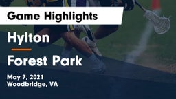 Hylton  vs Forest Park  Game Highlights - May 7, 2021