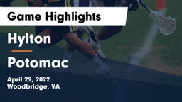 Hylton  vs Potomac  Game Highlights - April 29, 2022