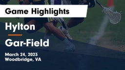 Hylton  vs Gar-Field  Game Highlights - March 24, 2023