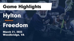 Hylton  vs Freedom  Game Highlights - March 21, 2023