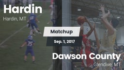 Matchup: Hardin  vs. Dawson County  2017