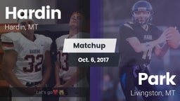 Matchup: Hardin  vs. Park  2017
