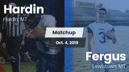 Matchup: Hardin  vs. Fergus  2019