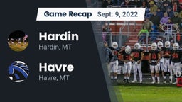 Recap: Hardin  vs. Havre  2022