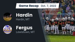 Recap: Hardin  vs. Fergus  2022