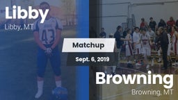 Matchup: Libby  vs. Browning  2019