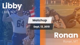 Matchup: Libby  vs. Ronan  2019