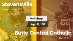Matchup: Stevensville High vs. Butte Central Catholic  2019