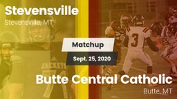 Matchup: Stevensville High vs. Butte Central Catholic  2020