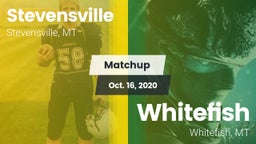 Matchup: Stevensville High vs. Whitefish  2020