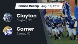 Recap: Clayton  vs. Garner  2017