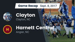 Recap: Clayton  vs. Harnett Central  2017