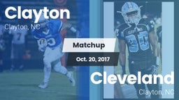 Matchup: Clayton  vs. Cleveland  2017