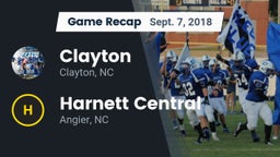 Recap: Clayton  vs. Harnett Central  2018