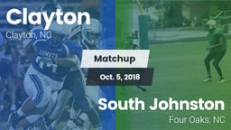 Matchup: Clayton  vs. South Johnston  2018