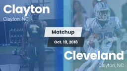 Matchup: Clayton  vs. Cleveland  2018
