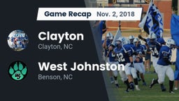 Recap: Clayton  vs. West Johnston  2018