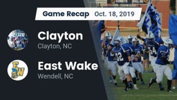 Recap: Clayton  vs. East Wake  2019