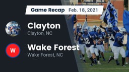Recap: Clayton  vs. Wake Forest  2021