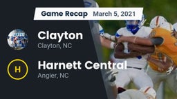 Recap: Clayton  vs. Harnett Central  2021
