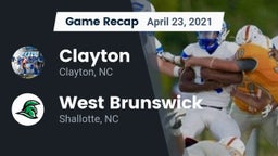 Recap: Clayton  vs. West Brunswick  2021