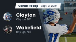 Recap: Clayton  vs. Wakefield  2021
