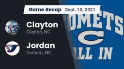 Recap: Clayton  vs. Jordan  2021
