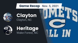 Recap: Clayton  vs. Heritage  2021