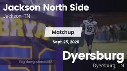 Matchup: Jackson North Side vs. Dyersburg  2020