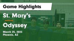 St. Mary's  vs Odyssey  Game Highlights - March 25, 2023