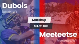 Matchup: Dubois  vs. Meeteetse  2018