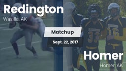 Matchup: Redington High Schoo vs. Homer  2017
