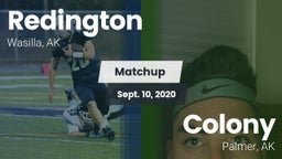 Matchup: Redington High Schoo vs. Colony  2020