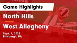 North Hills  vs West Allegheny  Game Highlights - Sept. 1, 2022