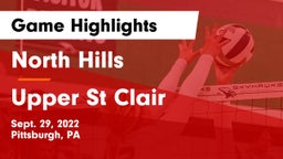 North Hills  vs Upper St Clair Game Highlights - Sept. 29, 2022