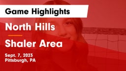 North Hills  vs Shaler Area  Game Highlights - Sept. 7, 2023