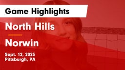 North Hills  vs Norwin  Game Highlights - Sept. 12, 2023