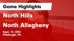 North Hills  vs North Allegheny  Game Highlights - Sept. 14, 2023