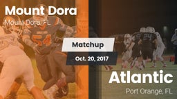 Matchup: Mount Dora High vs. Atlantic  2017