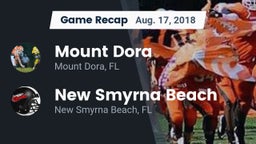 Recap: Mount Dora  vs. New Smyrna Beach  2018