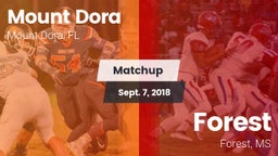 Matchup: Mount Dora High vs. Forest  2018