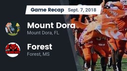 Recap: Mount Dora  vs. Forest  2018
