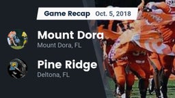 Recap: Mount Dora  vs. Pine Ridge  2018