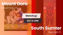 Matchup: Mount Dora High vs. South Sumter  2018