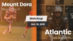 Matchup: Mount Dora High vs. Atlantic  2018