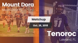 Matchup: Mount Dora High vs. Tenoroc  2018